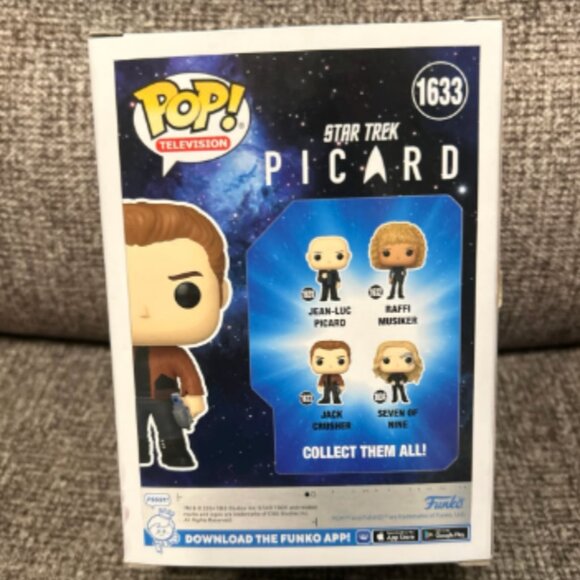 Star Trek: Picard Jack Crusher Funko Pop! #1633 Like New in Box - Picture 3 of 3